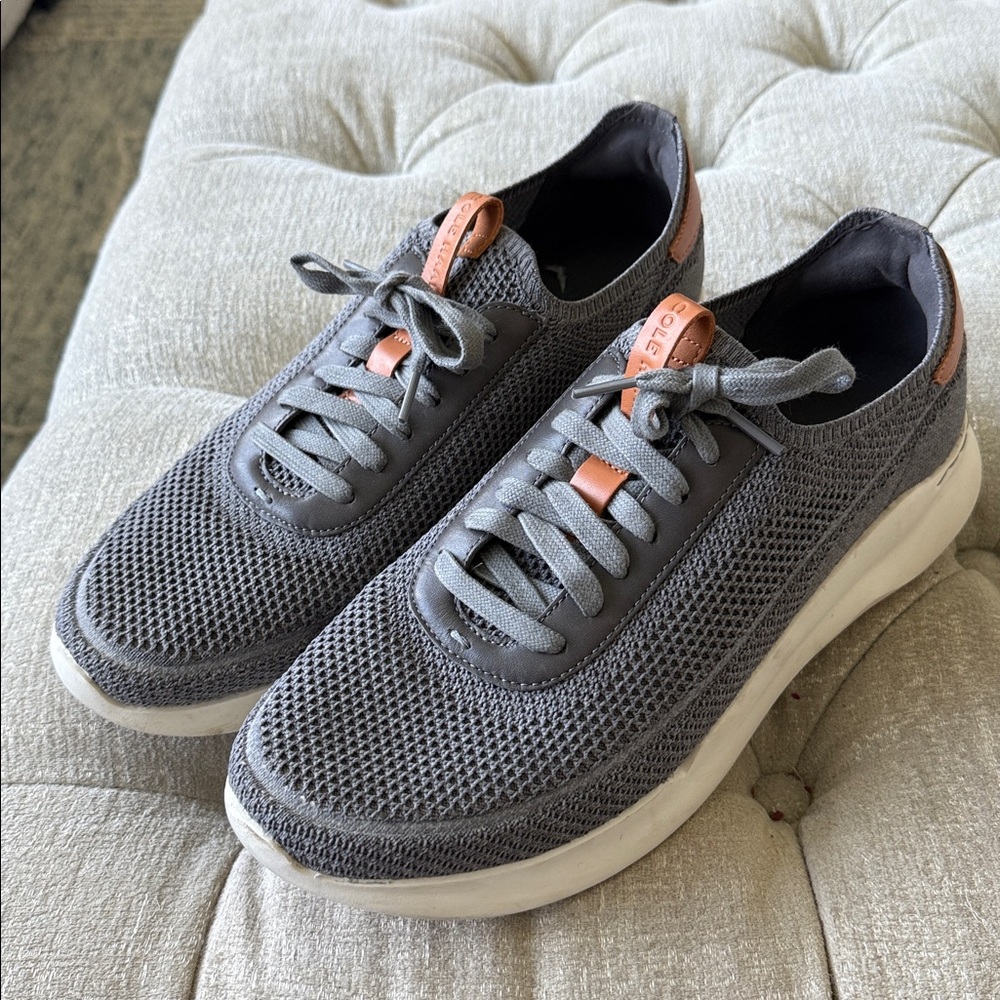Cole Haan Grand 360 Men's‎ size 12 Zerogrand Omni Lace-Up Sneaker Gray